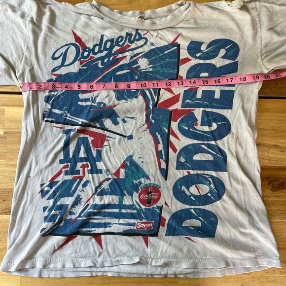Dodgers giveaway tshirt 1994 vs. Astros - Picture 16 of 16
